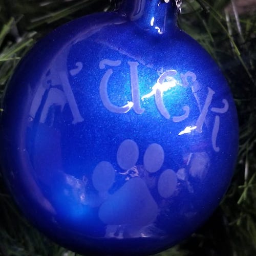 Get Personal: Paw Print Ornament